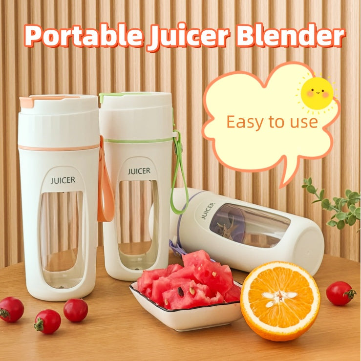 Portable juicer blender with USB Rechargeability